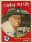 1959 Topps micky mantel card