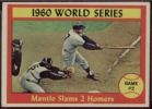 1961 Topps Special Mantle homers twice